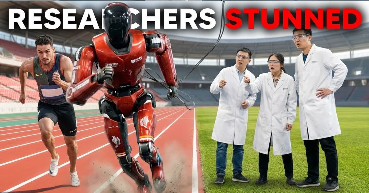 Robot hình người Trung Quốc sắp vượt kỷ lục chạy 100 mét của con người, mở ra kỷ nguyên cạnh tranh tốc độ giữa máy móc và vận động viên