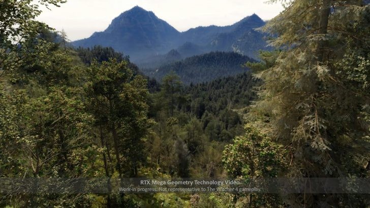 The Witcher 4 lần đầu trình diễn rừng siêu thực, NVIDIA hé lộ công nghệ RTX mới - Ảnh 1.