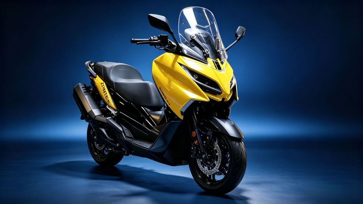 Zontes 552H chính thức ra mắt, sẵn sàng thách thức trực tiếp mẫu xe tay ga cỡ lớn Yamaha Tmax