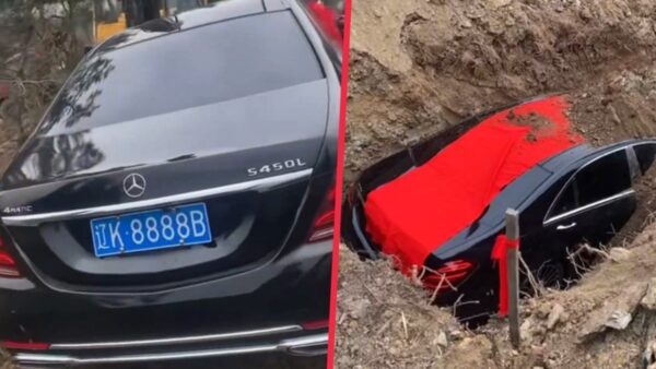 Chôn xe sang tiền tỷ theo người đã khuất, gia đình Trung Quốc gây phẫn nộ, bị xử lý và buộc xin lỗi công khai