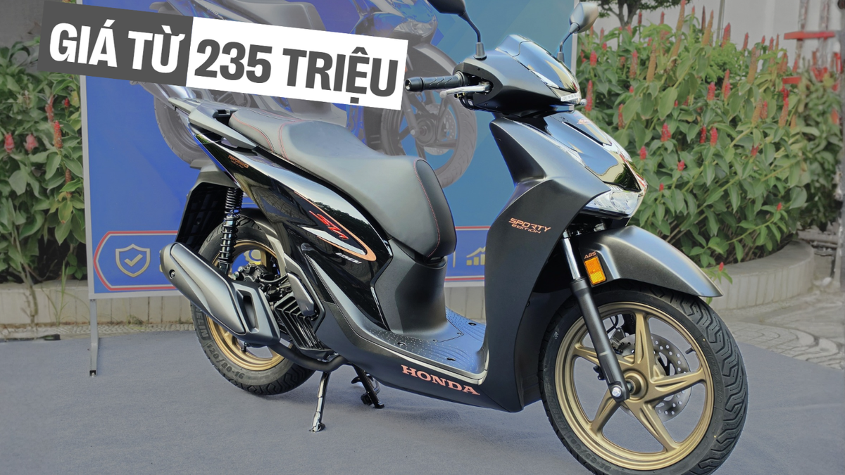 Honda SH 2026 nhập Ý về Việt Nam: Đắt nhất hơn 300 triệu, trải dài từ 150i đến 350i