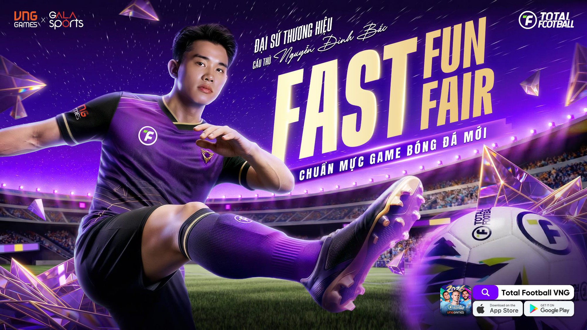 VNGGAMES sẽ phát hành siêu phẩm Total Football VNG tại Đông Nam Á vào ngày 22.4 - Ảnh 1. VNGGAMES sẽ phát hành siêu phẩm Total Football VNG tại Đông Nam Á vào ngày 22.4 - Ảnh 1.