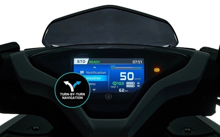 Xe tay ga điện thể thao Yamaha ra mắt, một lần sạc chạy 117 km- Ảnh 3. Xe tay ga điện thể thao Yamaha ra mắt, một lần sạc chạy 117 km- Ảnh 3.