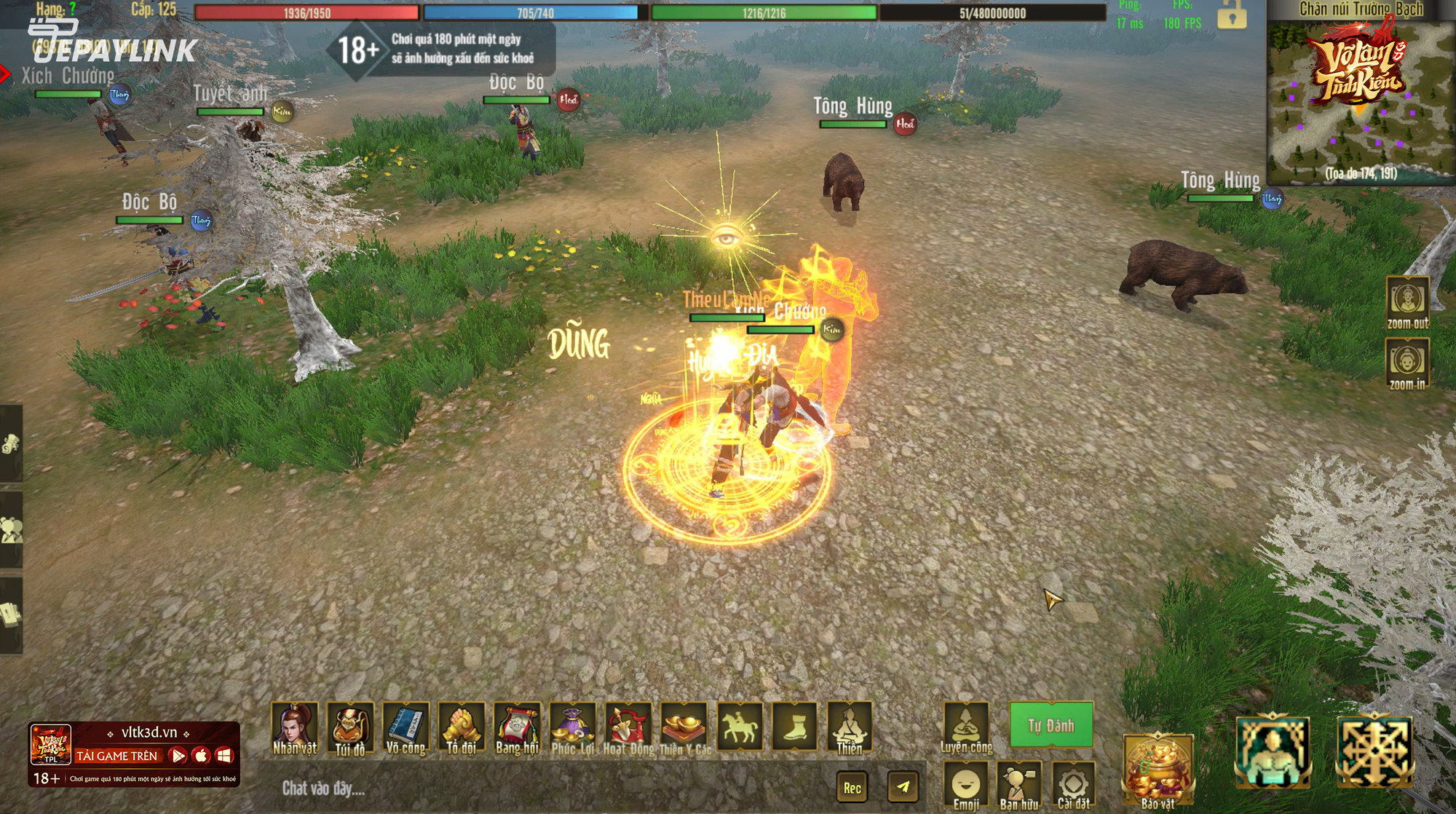 Một tựa game Võ Lâm 3D hoàn toàn mới thông báo Alphatest - Ảnh 4. Một tựa game Võ Lâm 3D hoàn toàn mới thông báo Alphatest - Ảnh 4.
