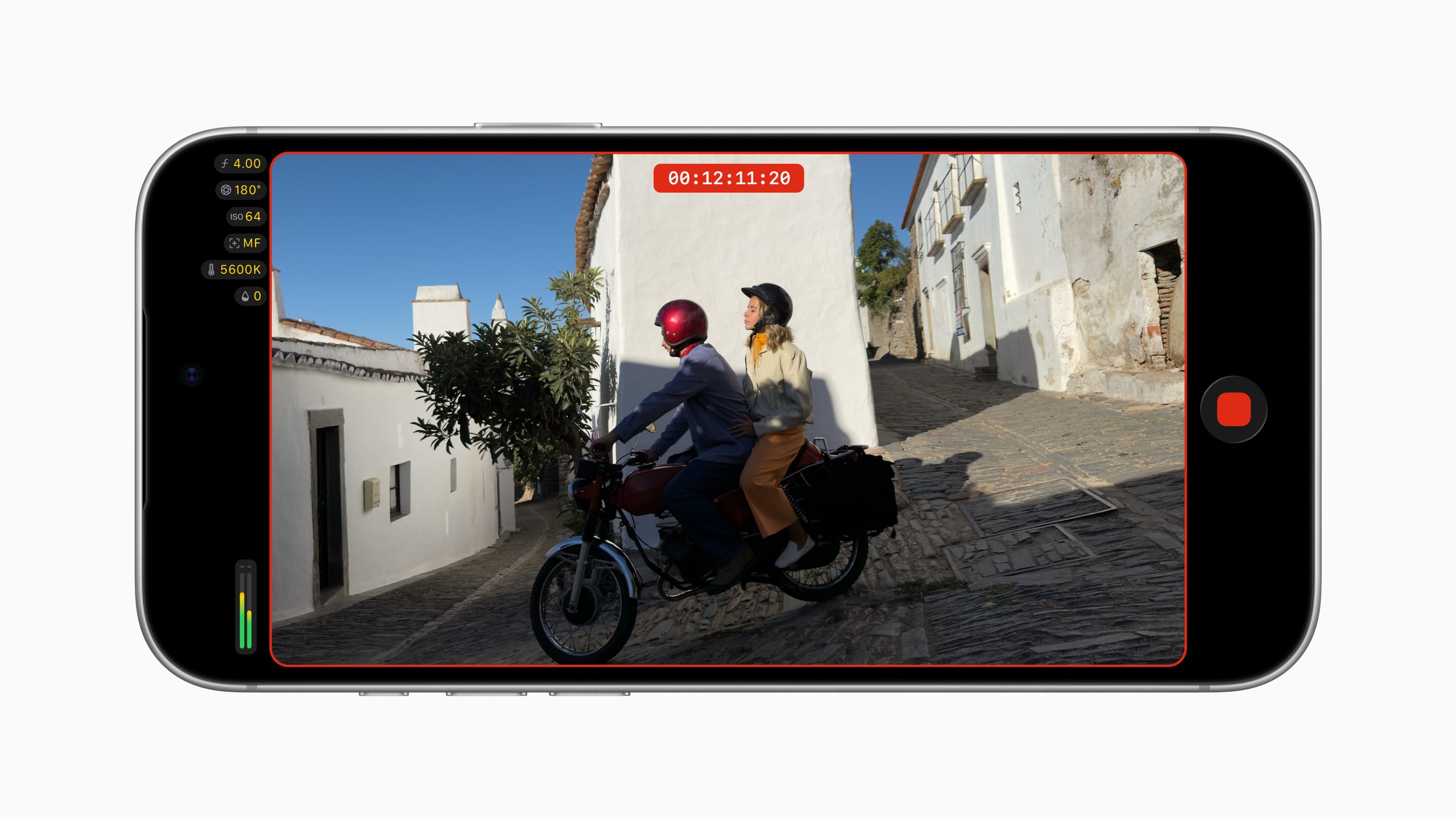 apple-final-cut-camera-recording-tally-light-1790775928592907636187 Biến iPhone 18 Pro thành máy quay chuyên nghiệp: Final Cut Camera 2.4 ra mắt với khả năng tùy chỉnh khẩu độ và loạt công cụ "hạng nặng" từ iOS 27 - Ảnh 1.