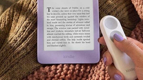 Cuối cùng thì Kindle cũng có điều kiển chuyển trang nhỏ gọn giống như nhiều thiết bị chạy Android